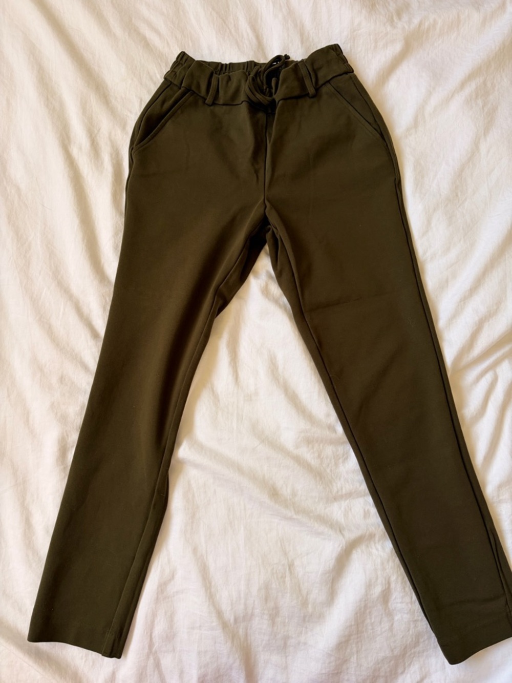 Women’s Olive Green Slim Pants XS